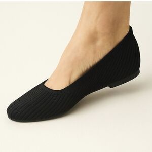 Danskin Hope Black Slip-On Ballet Flats - Size 8.5